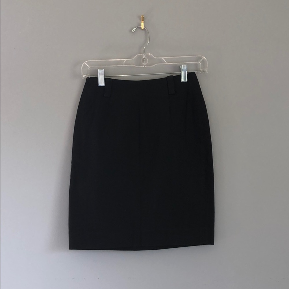 DKNY Women’s Black Pleated Pencil Skirt 2